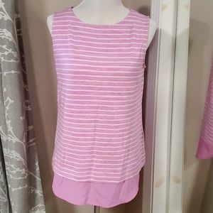 Banana Republic Factory Mixed Media Tank